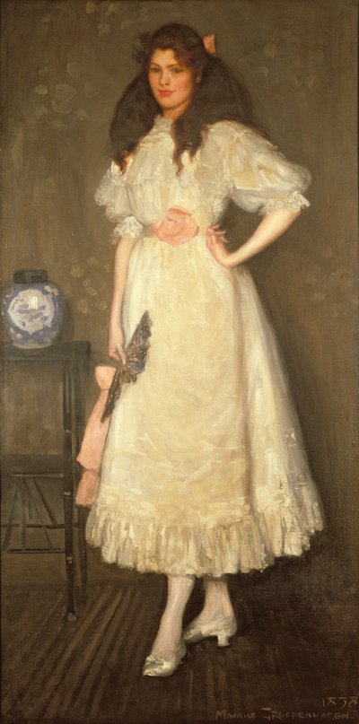 Portret van Juffrouw Sybil Waller, 1898 door Maurice Greiffenhagen